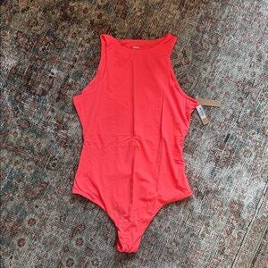 SKIMS Coral Bodysuit